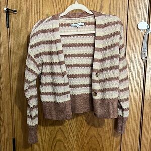 NWOT/Striped Cardigan